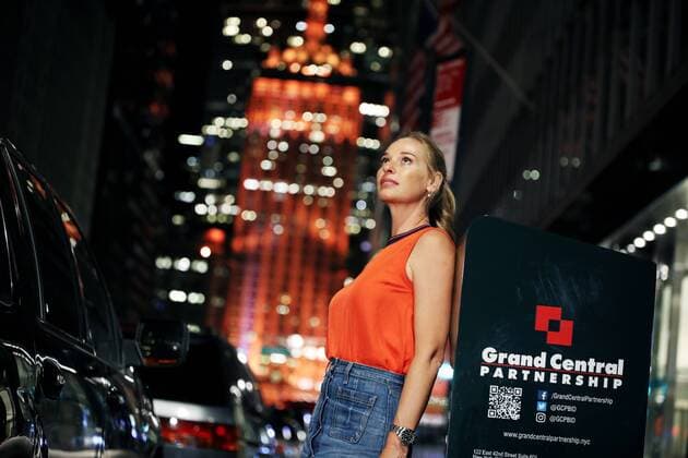 TENNIS - WTA, Tennis Damen US Open 2019 NEW YORK CITY,NEW YORK,USA,30.AUG.19 - TENNIS - WTA Tour, US Open, Grand Slam, Flushing Meadows, photo shooting with Barbara Schett-Eagle. Image shows Barbara Schett-Eagle. GEPAxpictures xMatthiasxHauer