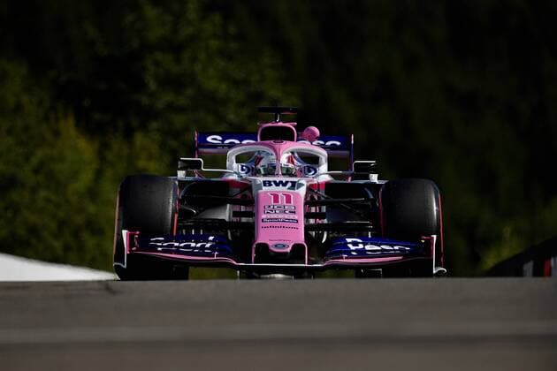 Sergio Perez, RacingPoint, formula 1 GP, Belgien in Spa, 30.08.2019 Photo:mspb Jerry Andre Sergio Perez, formula 1 GP, Belgien