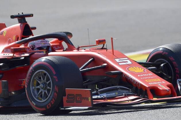 VETTEL Sebastian F1 Team Scuderia Ferrari Grand Prix von Belgien in Spa Circuit de Spa-Francorchamps am 30.08. 2019 in Spa