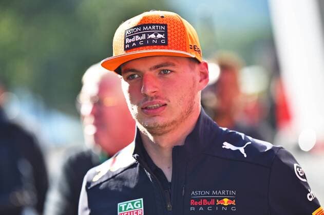 31.08.2019, xekx, Motorsport FIA Formel 1, Großer Preis von Belgien 2019 - Qualifying emspor, Max Verstappen (Aston Martin Red Bull Racing) (DFL DFB REGULATIONS PROHIBIT ANY USE OF PHOTOGRAPHS as IMAGE SEQUENCES and or QUASI-VIDEO) Spa