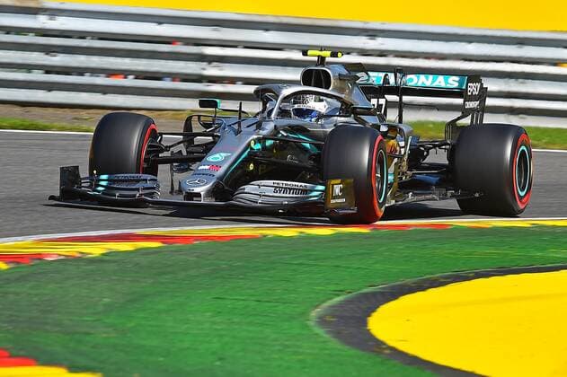 31.08.2019, xekx, Motorsport FIA Formel 1, Großer Preis von Belgien 2019 - Qualifying emspor, Valtteri Bottas (Mercedes-AMG Petronas) (DFL DFB REGULATIONS PROHIBIT ANY USE OF PHOTOGRAPHS as IMAGE SEQUENCES and or QUASI-VIDEO) Spa