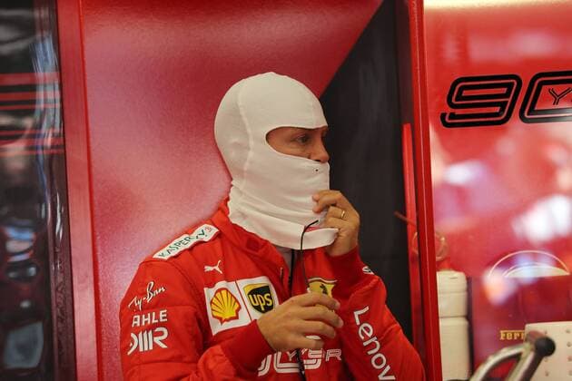 Photo4 LaPresse 31 08 2019 Spa Francorchamps, Belgio Grand Prix Formula One Belgio 2019 In the pic: Sebastian Vettel (GER) Scuderia Ferrari SF90  Copyright: xPhoto4 LaPressex