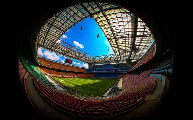 Photo LaPresse - Spada August 31, 2019 Milan ( ItaLy ) Soccer A.C. Milan- Season 2019-2020 - Serie A - Milan vs Brescia In the pic: san siro stadium  Copyright: xSpada LaPressex