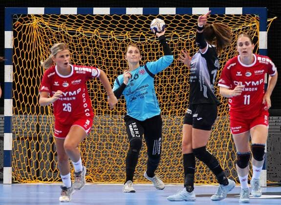 18.05.2019, Deutschland, Ludwigsburg, Handball 1. Bundesliga Frauen, Saison 2019 2020 HBF-Supercup 2019, SG BBM Bietigheim vs. Thüringer HC: im Tor Ann-Cathrin Giegerich