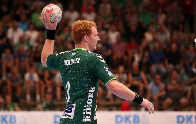 BAU 31.08.2019 Göppingen Handball Frisch Auf Göppingen! vs. TSV Hannover-Burgdorf, Nicolai Theilinger (Göppingen)