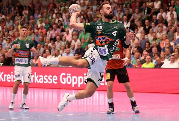 BAU 31.08.2019 Göppingen Handball Frisch Auf Göppingen! vs. TSV Hannover-Burgdorf, Tim Kneule (Göppingen)