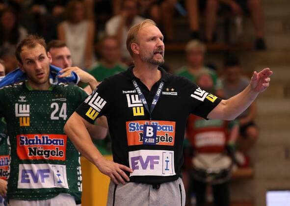 BAU 31.08.2019 Göppingen Handball Frisch Auf Göppingen! vs. TSV Hannover-Burgdorf, Trainer Hartmut Mayerhoffer (Göppingen)