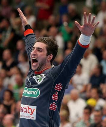 BAU 31.08.2019 Göppingen Handball Frisch Auf Göppingen! vs. TSV Hannover-Burgdorf, Domenico Ebner (Hannover)