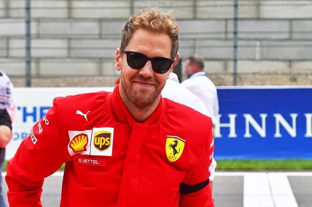 01.09.2019, xekx, Motorsport FIA Formel 1, Großer Preis von Belgien 2019 - Rennen emspor, Sebastian Vettel (Ferrari) (DFL DFB REGULATIONS PROHIBIT ANY USE OF PHOTOGRAPHS as IMAGE SEQUENCES and or QUASI-VIDEO) Spa