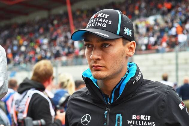 01.09.2019, xekx, Motorsport FIA Formel 1, Großer Preis von Belgien 2019 - Rennen emspor, George Russell (Williams Racing) (DFL DFB REGULATIONS PROHIBIT ANY USE OF PHOTOGRAPHS as IMAGE SEQUENCES and or QUASI-VIDEO) Spa
