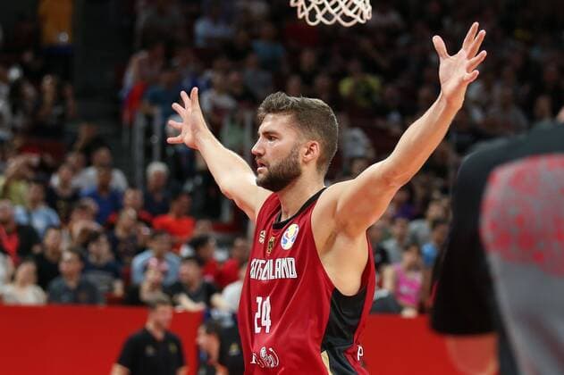 Maximilian Kleber 24 (Deutschland), Frankreich vs. Deutschland, Basketball, Vorrunde, FIBA World Cup 2019, 01.09.2019 Shenzhen China China