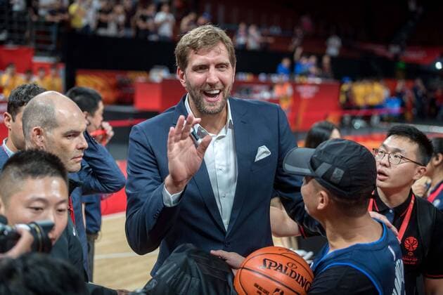 Basketball Shenzhen 01.09.2019 FIBA Basketball Weltmeisterschaften World Cup WM Weltmeisterschaft Frankreich (FRA) - Deutschland (GER) Dirk Nowitzki