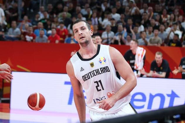 Paul Zipser 21 (Deutschland), Deutschland vs. Jordanien, Basketball, Vorrunde, FIBA World Cup 2019, 05.09.2019 Shenzhen China China