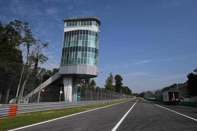 Die Start- und Zielgerade von Monza, Formel 1, Grosser Preis von Italien, 05.09.2019 Formel 1, Grosser Preis von Italien, 05.09.2019 Monza Copyright: xSchustx Eibner-Pressefotox EP_Schust