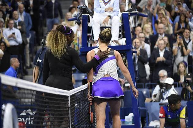 Tennis - US Open 2019 - Serena Williams - Usa - Svitolina - Ukraine TENNIS : US Open 2019 - USA - 05 09 2019 ChrysleneCaillaud Panoramic 