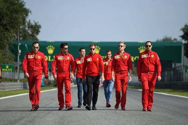 Sebastian Vettel, Scuderia Ferrari, formula 1 GP, Italien in Monza, 06.09.2019 Photo:mspb Jerry Andre Sebastian Vettel, formula 1 GP, Italien