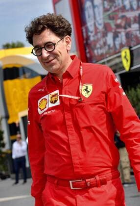 Mattia Binotto, Scuderia Ferrari, formula 1 GP, Italien in Monza, 06.09.2019 Photo:mspb Jerry Andre Mattia Binotto, formula 1 GP, Italien