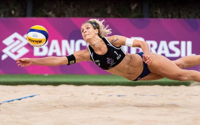 FIVB World Tour Finals 2019 Rom; 06.09.2019 Laura Ludwig (GER); FIVB World Tour Finals 2019 Rom am 06.09.2019, Rom. Copyright: xBEAUTIFULxSPORTS PeterxWeberx