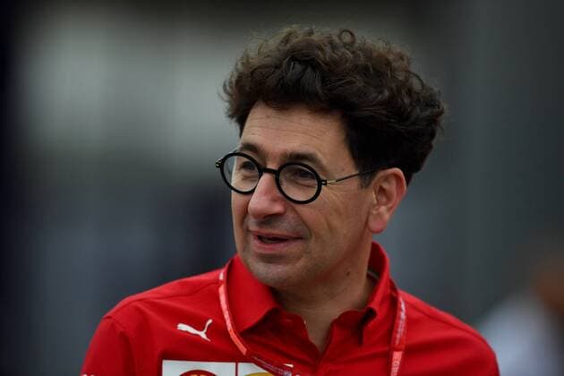 Mattia Binotto, Scuderia Ferrari, formula 1 GP, Italien in Monza, 06.09.2019 Photo:mspb Jerry Andre Mattia Binotto, formula 1 GP, Italien