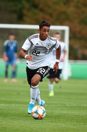 Armindo Sieb (Deutschland) Deutschland vs Belgien, U17, U 17 Laenderspiel, 05.09.2019 DFB regulations prohibit any use of photographs as image sequences and or quasi-video. Deutschland vs Belgien, U17-Laenderspiel, 05.09.2019 Hilden Copyright: xEIBNER RenexWeissx EP_RWS