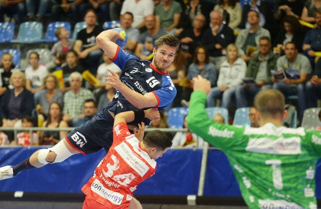 Bietigheim , Handball 2.Bundesliga SG BBM Bietigheim vs. TuSEM Essen ,Vetle Rönningen ( BBM )