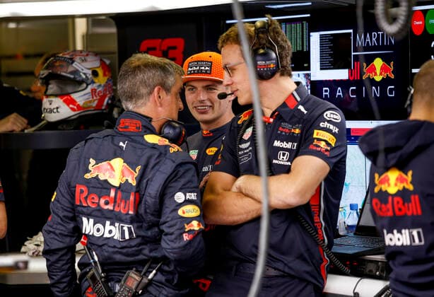 Motorsports: FIA Formula One World Championship, WM, Weltmeisterschaft 2019, Grand Prix of Italy, 33 Max Verstappen (NLD, Aston Martin Red Bull Racing), Monza Italy
