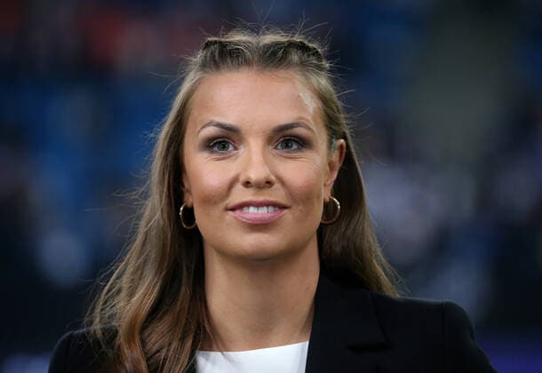 Sport Bilder des Tages BAU 06.09.2019 Hamburg Fußball Länderspiel Deutschland vs. Niederlande, RTL-Moderatorin Laura Wontorra *** BAU 06 09 2019 Hamburg Soccer international Germany vs. Netherlands, RTL presenter Laura Wontorra