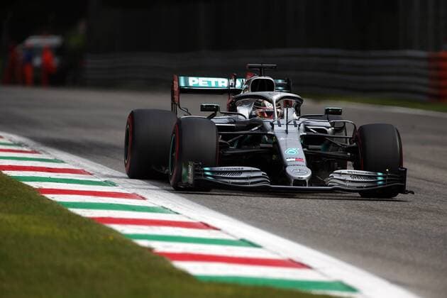 Photo4 LaPresse 07 09 2019 Monza, Italy Grand Prix Formula One Italia 2019 In the pic: Lewis Hamilton (GBR) Mercedes AMG F1 W10  Copyright: xPhoto4 LaPressex