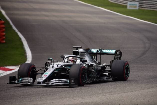 Photo4 LaPresse 07 09 2019 Monza, Italy Grand Prix Formula One Italia 2019 In the pic: Lewis Hamilton (GBR) Mercedes AMG F1 W10  Copyright: xPhoto4 LaPressex