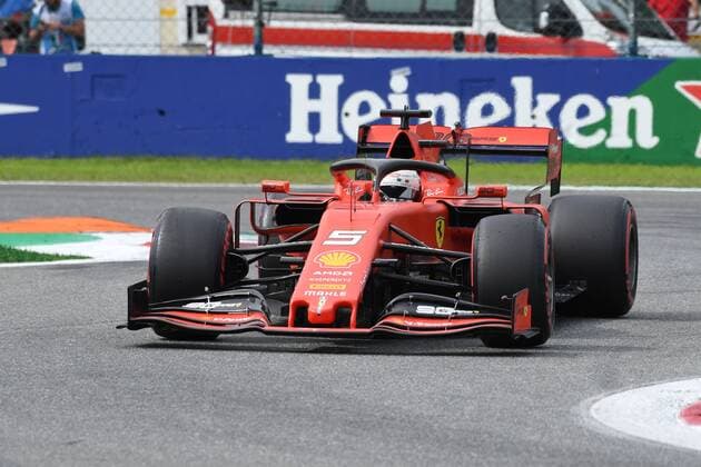 Sebastian Vettel ( 5, Scuderia Ferrari Mission Winnow), Formel 1, Grosser Preis von Italien, 3. Freies Training, 07.09.2019 Formel 1, Grosser Preis von Italien, 7. Freies Training, 07.09.2019 Monza