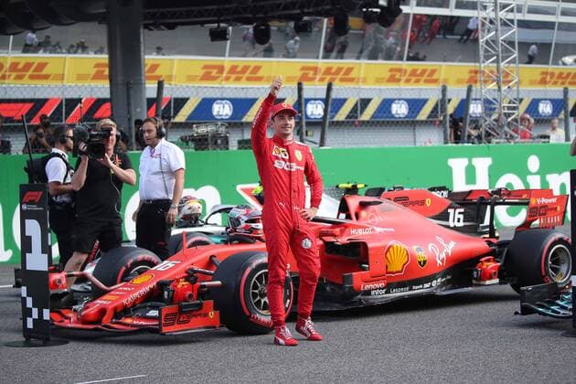 Motorsports: FIA Formula One World Championship, WM, Weltmeisterschaft 2019, Grand Prix of Italy, 16 Charles Leclerc (MCO, Scuderia Ferrari Mission Winnow), (Verwendung nur in Deutschland - GERMANY ONLY) *** Motorsports FIA Formula One World Championship 2019, Grand Prix of Italy, 16 Charles Leclerc MCO, Scuderia Ferrari Mission Winnow , Use only in Germany GERMANY ONLY