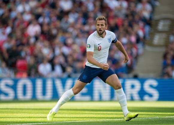Harry Kane (Tottenham Hotspur) of England during the UEFA 2020 EURO Qualifier, EM, Europameisterschaft match between England and Bulgaria at Wembley Stadium, London, England on 7 September 2019. Copyright: xAndyxRowlandx PMI-3040-0009