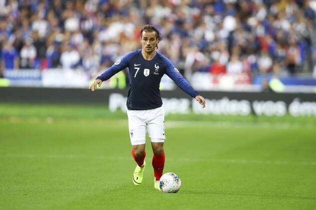 Antoine Griezmann (France) FOOTBALL : France vs Albanie - Match de Qualifications EURO 2020 - 07 09 2019 GwendolineLeGoff Panoramic 
