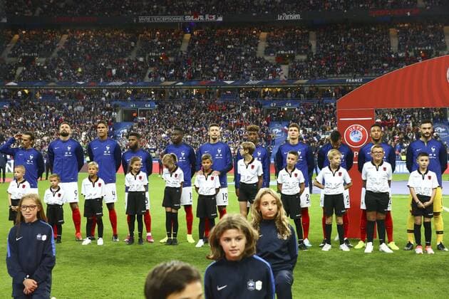 equipe France FOOTBALL : France vs Albanie - Match de Qualifications EURO 2020 - 07 09 2019 GwendolineLeGoff Panoramic 