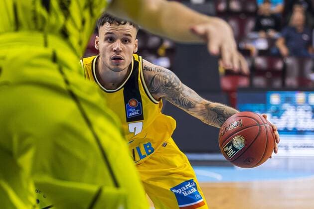 Ludwigsburg, Deutschland 07. September 2019: Testspiel BBL - 19 20 - MHP Riesen Ludwigsburg vs. Ehningen Urspring Konstantin Konga (Ludwigsburg) Ludwigsburg MHP Arena Baden-Württemberg Deutschland