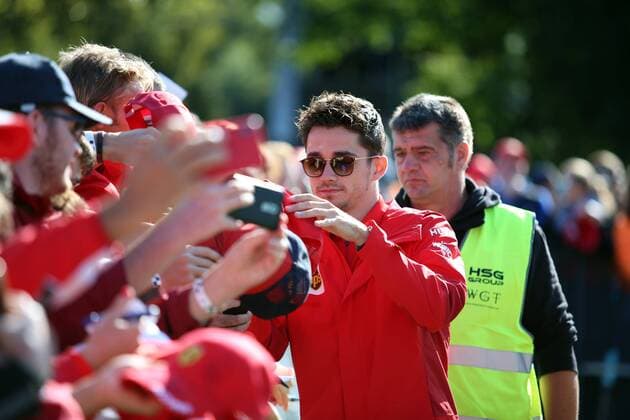 Photo4 LaPresse 08 09 2019 Monza, Italy Grand Prix Formula One Italia 2019 In the pic: Charles Leclerc (MON) Scuderia Ferrari SF90  Copyright: xPhoto4 LaPressex