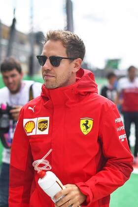 08.09.2019, xekx, Motorsport FIA Formel 1, Großer Preis von Italien - Rennen emspor, Sebastian Vettel (Ferrari) (DFL DFB REGULATIONS PROHIBIT ANY USE OF PHOTOGRAPHS as IMAGE SEQUENCES and or QUASI-VIDEO) Monza