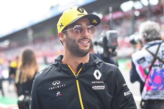08.09.2019, xekx, Motorsport FIA Formel 1, Großer Preis von Italien - Rennen emspor, Daniel Ricciardo (Renault F1 Team) (DFL DFB REGULATIONS PROHIBIT ANY USE OF PHOTOGRAPHS as IMAGE SEQUENCES and or QUASI-VIDEO) Monza