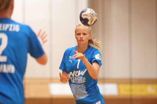 Handball, 2. HBF, HC Leipzig vs. TVB Wuppertal, 08.09.2019 Handball, 2. Bundesliga Frauen, HBF, Saison 2019 2020: HC Leipzig vs. TVB Wuppertal am 08.09.2019 in der Sporthalle Bruederstrasse Leipzig. Im Bild: Julia WEISE ( 7, HC Leipzig) Copyright: xBEAUTIFULxSPORTS JanxKaeferx
