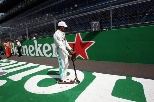 Photo4 LaPresse 08 09 2019 Monza, Italy Grand Prix Formula One Italia 2019 In the pic: Lewis Hamilton (GBR) Mercedes AMG F1 W10  Copyright: xPhoto4 LaPressex