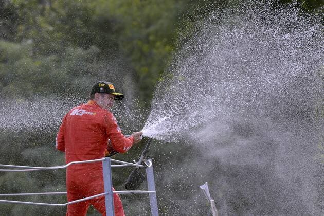LECLERC Charles F1 Team Scuderia Ferrari Sieger F1 Grand Prix von Italien 2019 in Monza am 08.09. 2019 in Monza