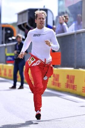 VETTEL Sebastian F1 Team Scuderia Ferrari F1 Grand Prix von Italien 2019 in Monza am 08.09. 2019 in Monza