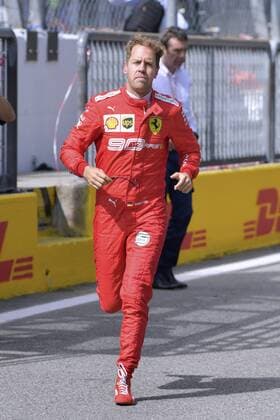 VETTEL Sebastian F1 Team Scuderia Ferrari F1 Grand Prix von Italien 2019 in Monza am 08.09. 2019 in Monza