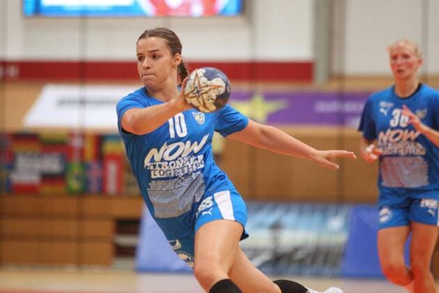Handball, 2. HBF, HC Leipzig vs. TVB Wuppertal, 08.09.2019 Handball, 2. Bundesliga Frauen, HBF, Saison 2019 2020: HC Leipzig vs. TVB Wuppertal am 08.09.2019 in der Sporthalle Bruederstrasse Leipzig. Im Bild: Emely THEILIG ( 10, HC Leipzig) Copyright: xBEAUTIFULxSPORTS JanxKaeferx