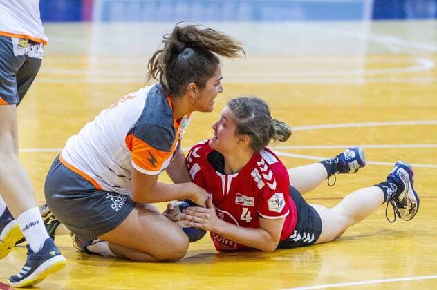 Handball-EHF-Pokal AC Latsia Nikosia vs. TSV Bayer 04 Leverkusen 5:36 Impressionen vom Handball-EHF-Pokal AC Latsia Nikosia vs. TSV Bayer 04 Leverkusen 5:36 am 8. 9. 2019 in Leverkusen, Ostermann-Arena, Deutschland Copyright: xBEAUTIFULxSPORTS RalfxKardesx
