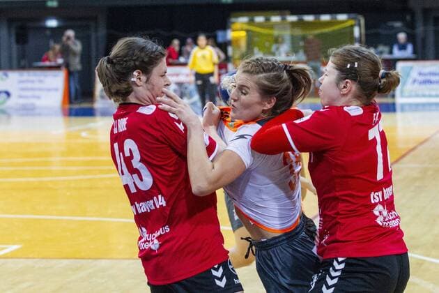 Handball-EHF-Pokal AC Latsia Nikosia vs. TSV Bayer 04 Leverkusen 5:36 Impressionen vom Handball-EHF-Pokal AC Latsia Nikosia vs. TSV Bayer 04 Leverkusen 5:36 am 8. 9. 2019 in Leverkusen, Ostermann-Arena, Deutschland Copyright: xBEAUTIFULxSPORTS RalfxKardesx