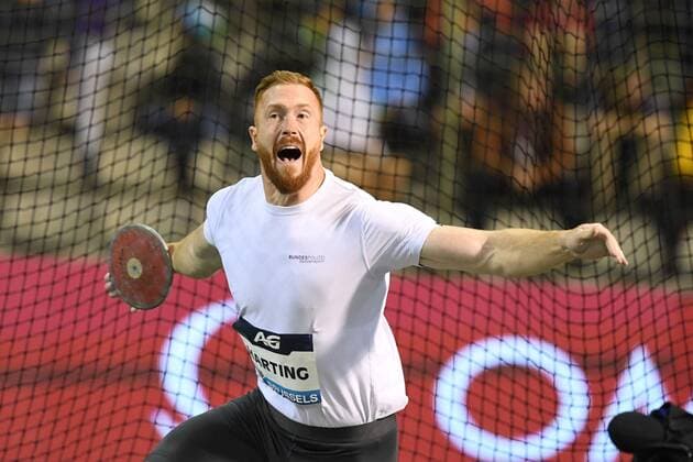 Bruessel, Leichtathletik, Track&Field, athletics, IAAF Diamond League Finale , Diamond League Brussels 2019, Memorial van Damme 2019, 06.09.2019, König Baudouin Stadion Brussels, Christoph Harting SCC Berlin Diskuswurf Männer *** Brussels, Athletics, Track Field, Athletics, IAAF Diamond League Final, Diamond League Brussels 2019, Memorial van Damme 2019, 06 09 2019, King Baudouin Stadium Brussels, Christoph Harting SCC Berlin Discus Throw Men
