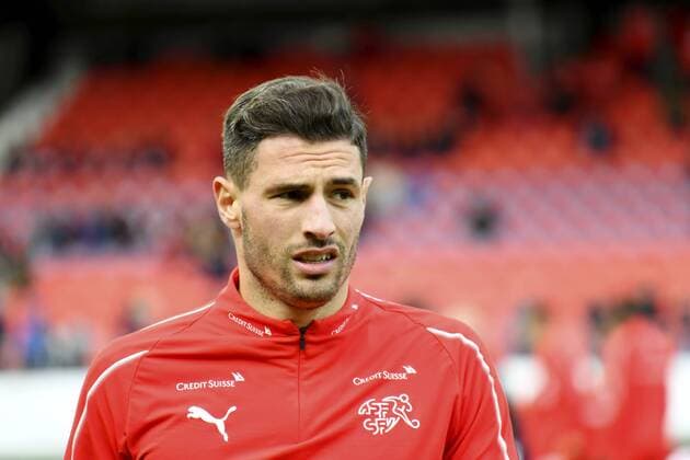 08.09.2019 Sion,Schweiz Fussball Herren Ssison 2019 2020 UEFA EM-Qualifikation Schweiz - Gibraltar Im Bild : Fabian Schaer SUI Gestik Aktion Einzelbild