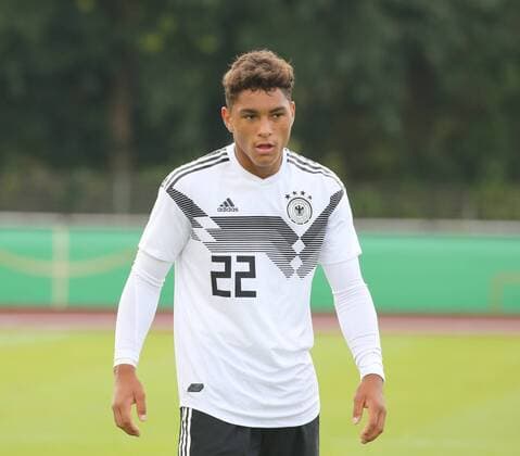 Länderspiel, DFB Jugend U 17 - U 17 Israel, 09.09.2019 in Hilden, -- Armindo Sieb ( Deutschland U 17 ) Portrait