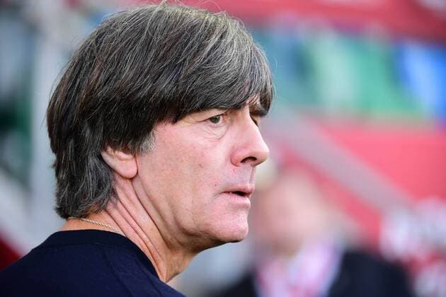 Fußball EM-Qualifikation Nordirland - Deutschland am 09.09.2019 im Windsor Park in Belfast Joachim Jogi Löw ( Bundestrainer ) DFB regulations prohibit any use of photographs as image sequences and or quasi-video.